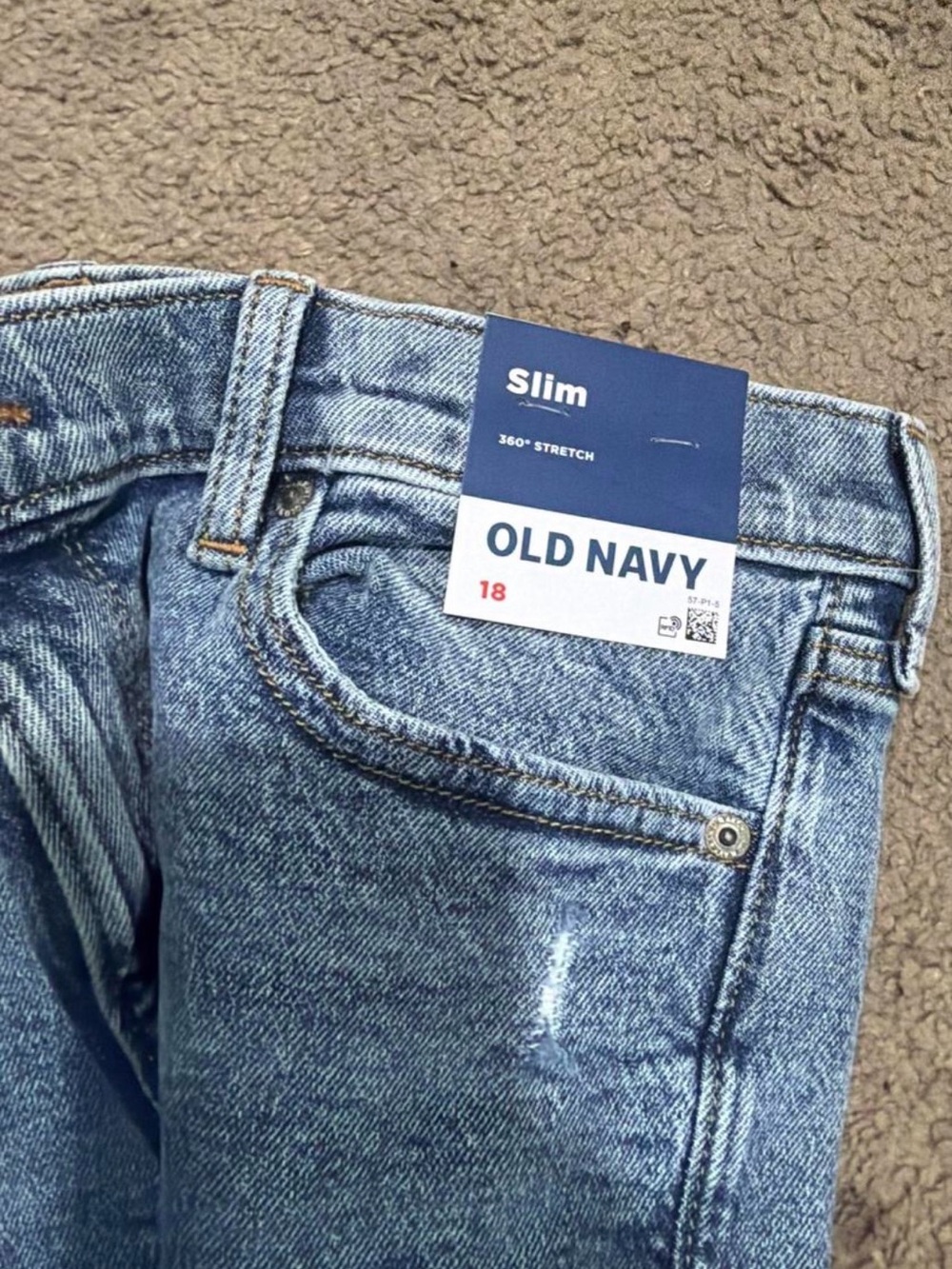 Old Navy Slim (kids) size 18 Jeans in Light Blue